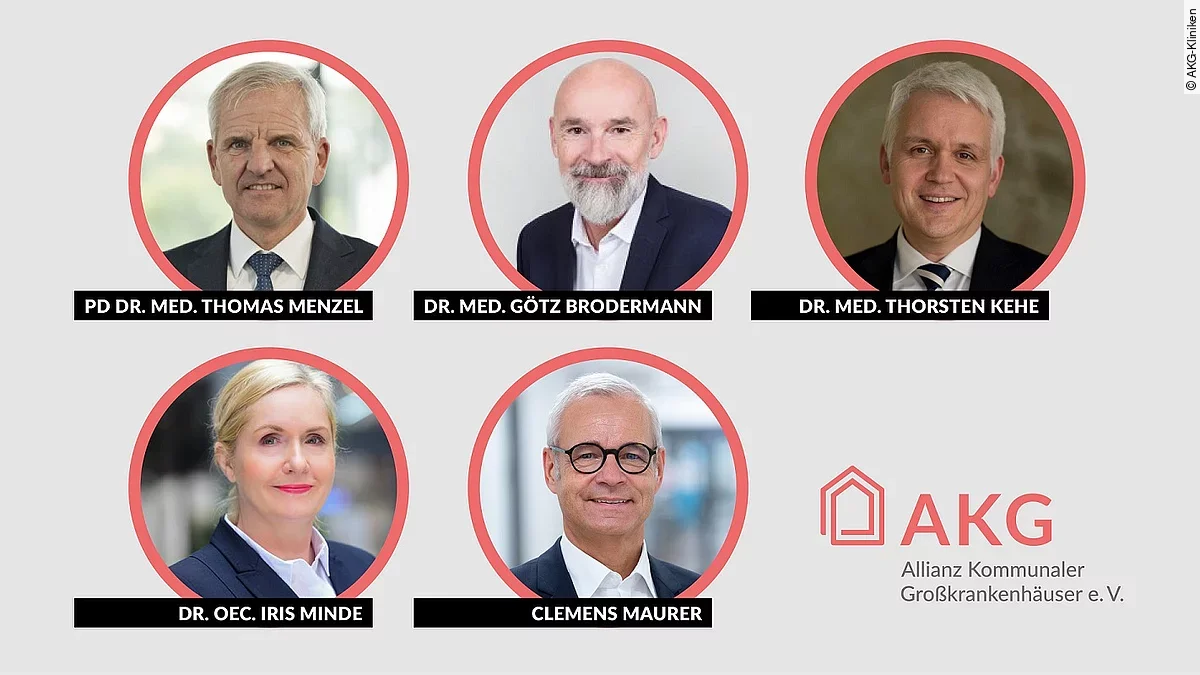 Von Links oben: Dr. Thomas Menzel, Dr. Götz Brodermann, Dr. Thorsten Kehe; unten: Dr. Iris Minde und Clemens Maurer. Von Links oben: Dr. Thomas Menzel, Dr. Götz Brodermann, Dr. Thorsten Kehe; unten: Dr. Iris Minde und Clemens Maurer.