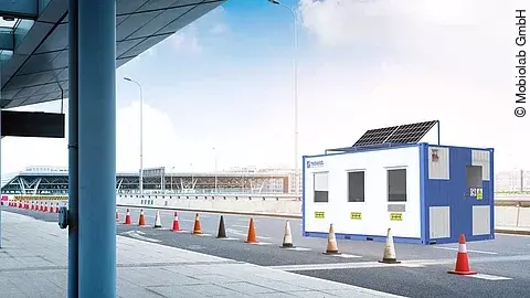 Mobiles Labor von Mobiolab