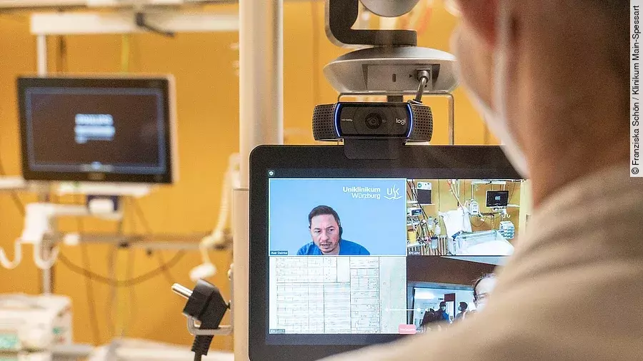 Pilotprojekt Teleintensivmedizin Uniklinik Würzburg