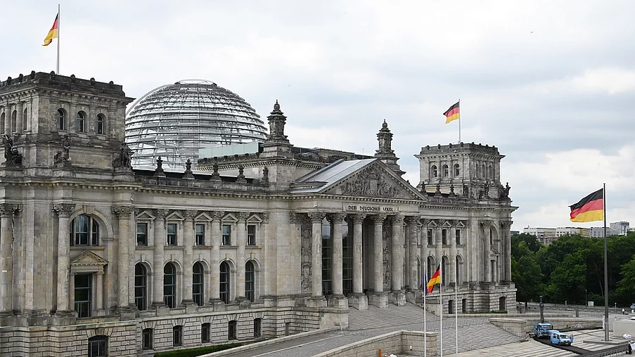 Reichstagsgebäude Bundestag