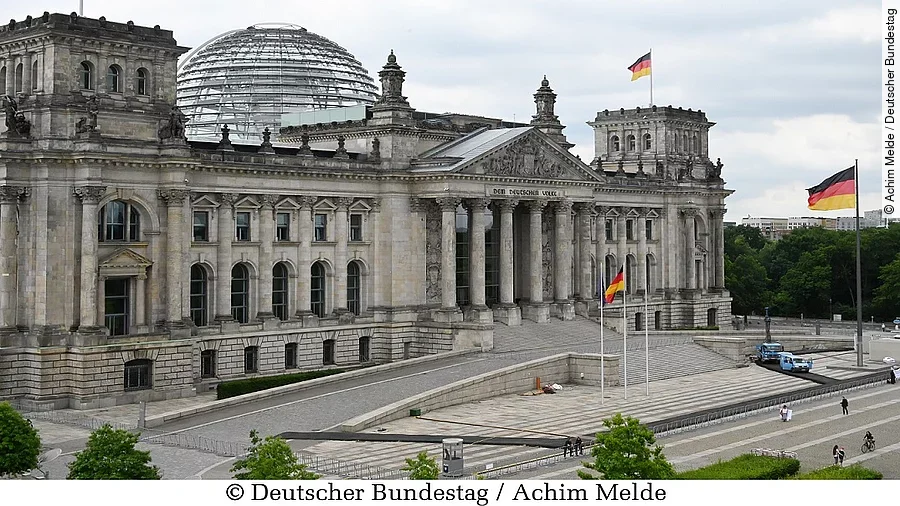 Reichstagsgebäude Bundestag