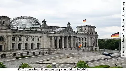 Reichstagsgebäude Bundestag