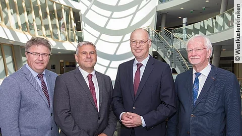 Dr. Martin Blümke und Dr. Bernward Schröder, Westküstenkliniken