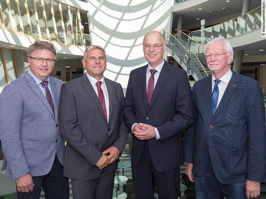 Dr. Martin Blümke und Dr. Bernward Schröder, Westküstenkliniken