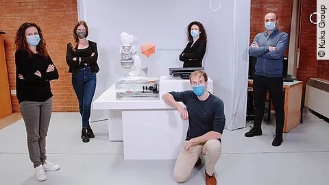 Kuka Innovation Award 2020 Team HIFUSK