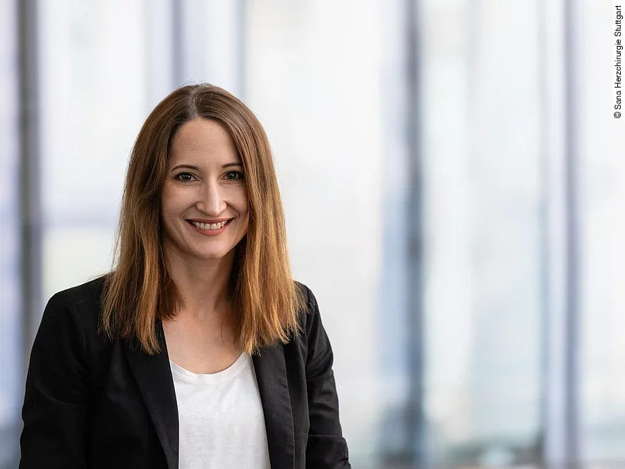 Sabrina Maier, Geschäftsführerin der Sana Herzchirurgie Stuttgart Sabrina Maier, Geschäftsführerin der Sana Herzchirurgie Stuttgart