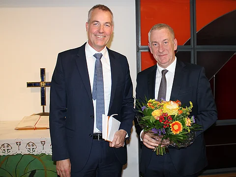 Herr Prof. Dr. Lutz Fritsche und Matthias Lauterbach