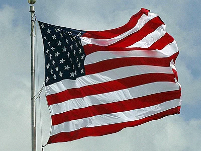 USA, Flagge, Wind