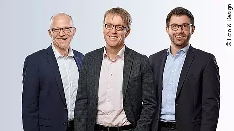 Geschäftsführungsteam der Kliniken des Landkreises Lörrach und des St. Elisabethen-Krankenhauses