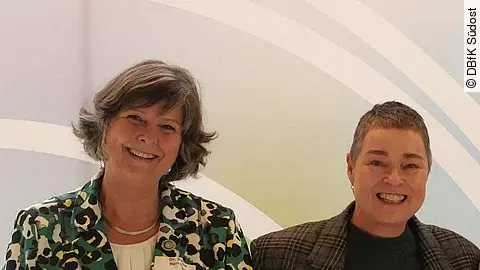 Dr. Sabine Berninger und Christiane Lehmacher-Dubberke