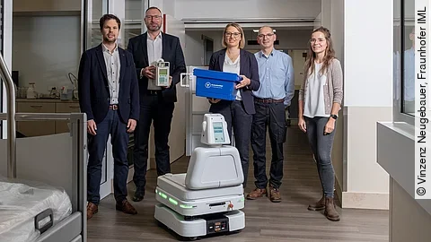 St. Franziskus-Hospital Serviceroboter