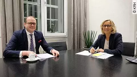 Babara Schulte und Tobias Vaasen