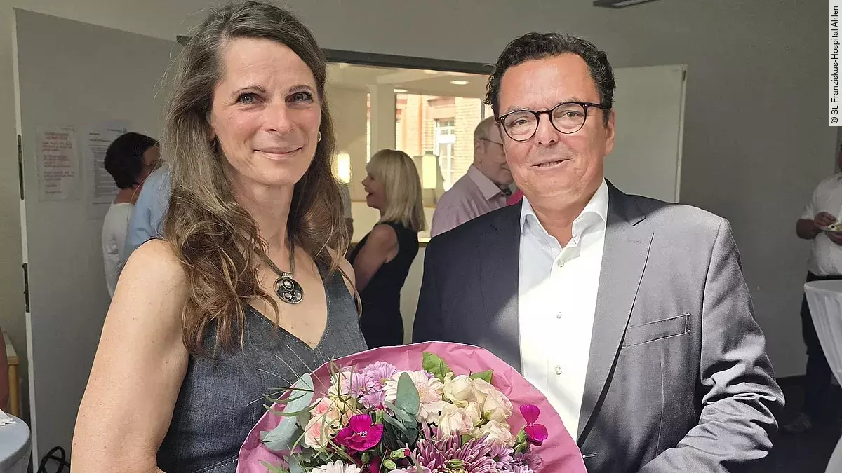 Anja Rapos verlässt St. Franziskus Hospital Ahlen
