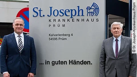 v.l.: Joachim Krekel und Theo Korth