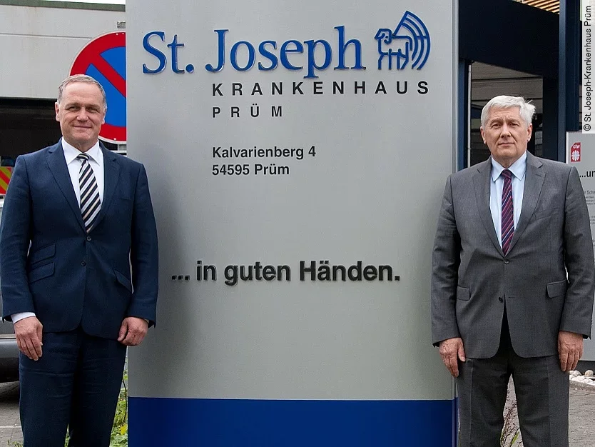 v.l.: Joachim Krekel und Theo Korth