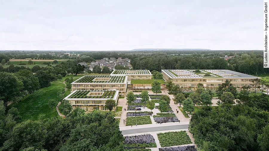 Plan für das Klinikum im Lübbecker Land