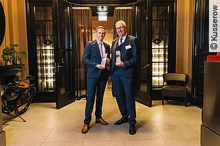 PD Dr. Felix Nensa und Alexander Schmidtke