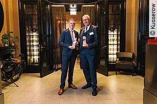 PD Dr. Felix Nensa und Alexander Schmidtke