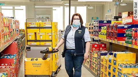 Aldi Süd Filiale im Uniklinikum Frankfurt