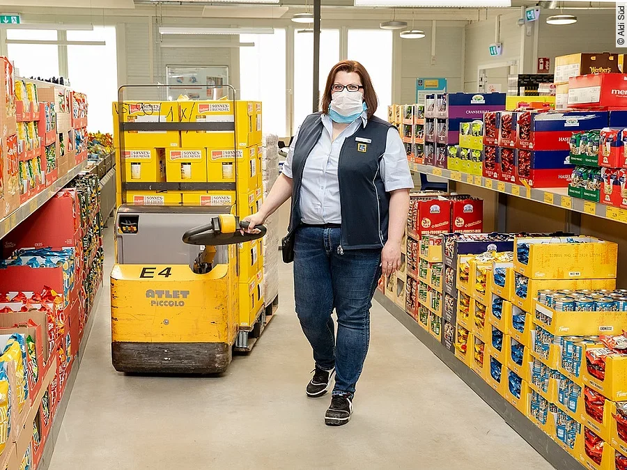 Aldi Süd Filiale im Uniklinikum Frankfurt