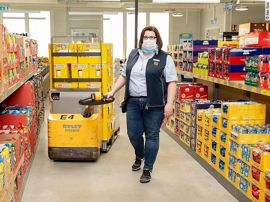 Aldi Süd Filiale im Uniklinikum Frankfurt