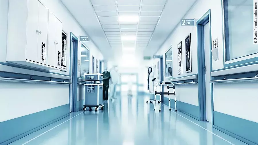 Krankenhausflur Krankenhausflur