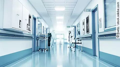 Krankenhausflur Krankenhausflur