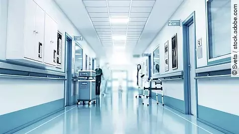 Krankenhausflur