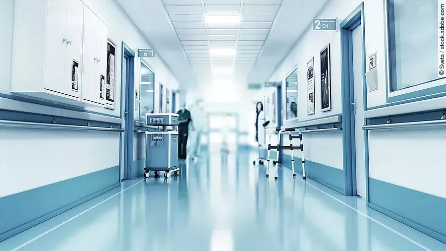 Krankenhausflur Krankenhausflur