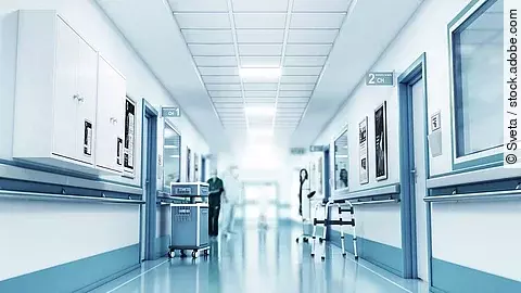 Krankenhausflur Krankenhausflur