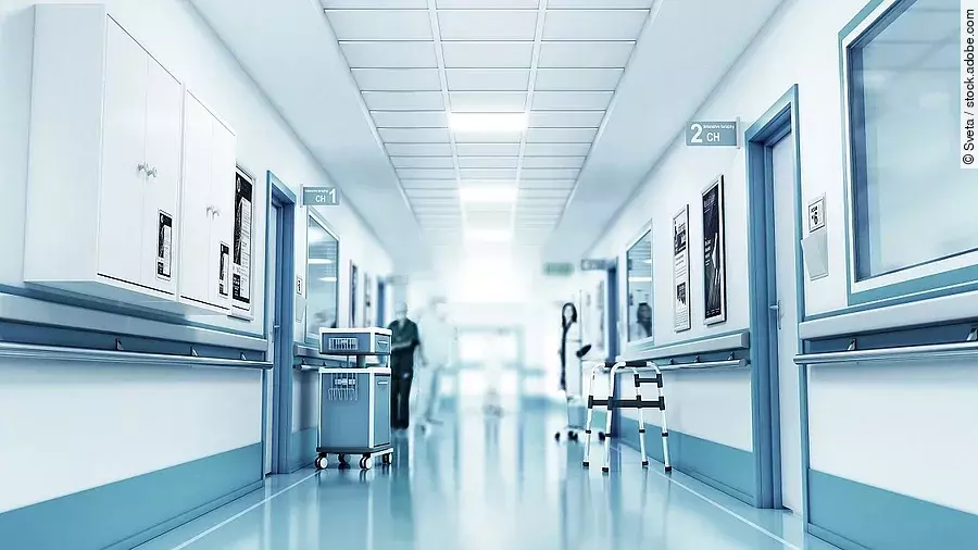 Krankenhausflur Krankenhausflur