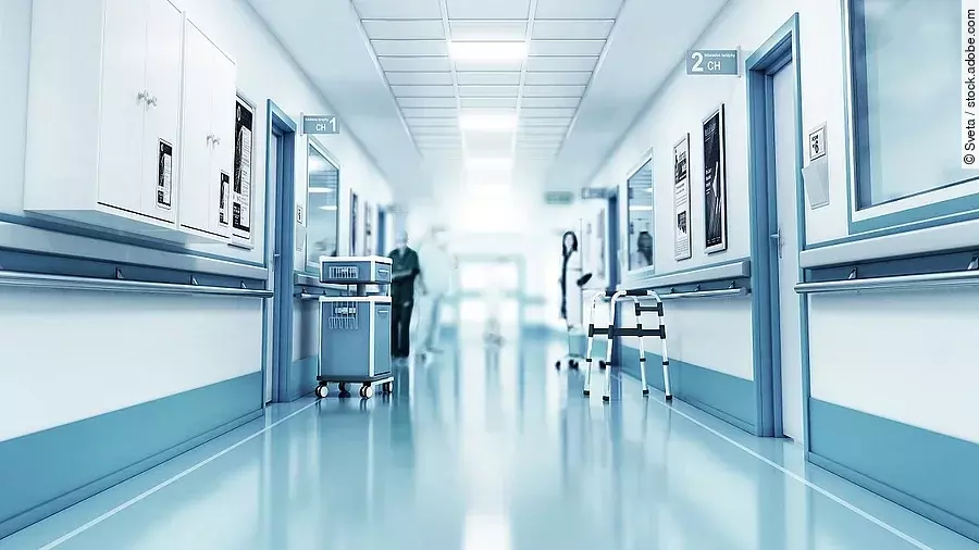 Krankenhausflur Krankenhausflur