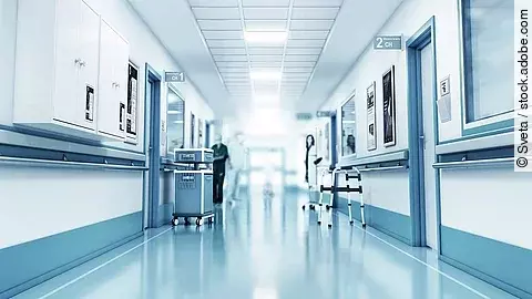 Krankenhausflur Krankenhausflur