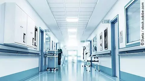 Krankenhausflur Krankenhausflur