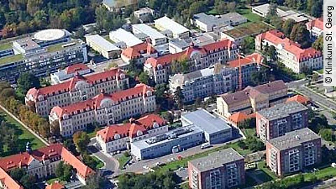 Luftaufnahme Klinikum St. Georg