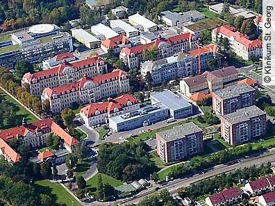 Luftaufnahme Klinikum St. Georg
