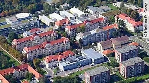 Luftaufnahme Klinikum St. Georg