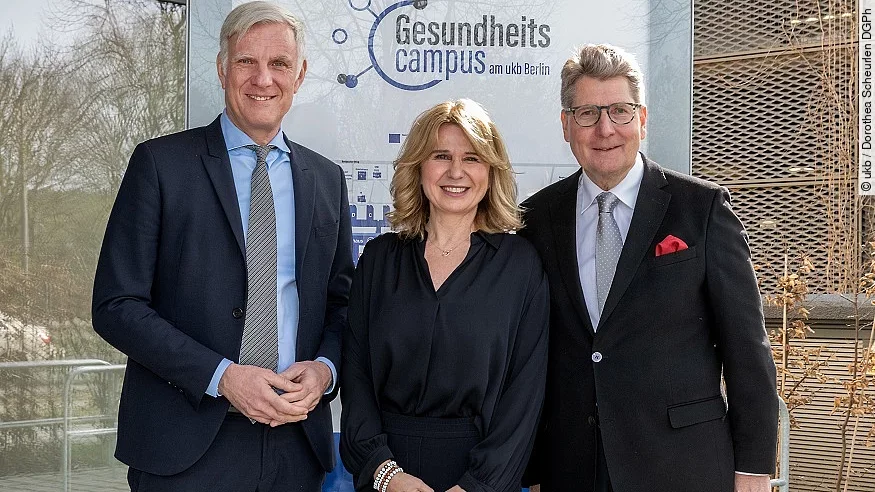 Startschuss des Vereins „Gesundheitscampus am ukb Berlin e.V.“ am 17. März 2023