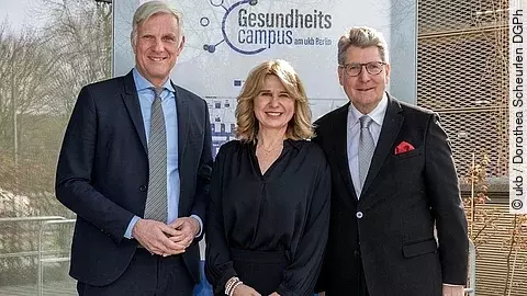 Startschuss des Vereins „Gesundheitscampus am ukb Berlin e.V.“ am 17. März 2023