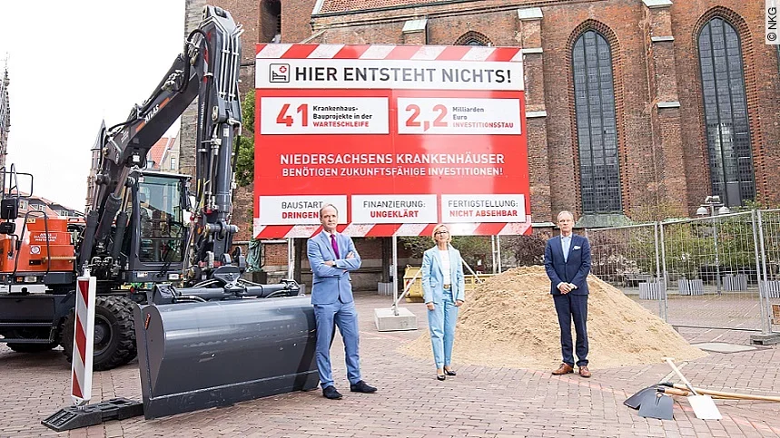 „Bauschild“der NKG