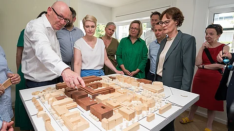 Modell Campus Schillingallee, Universitätsmedizin Rostock