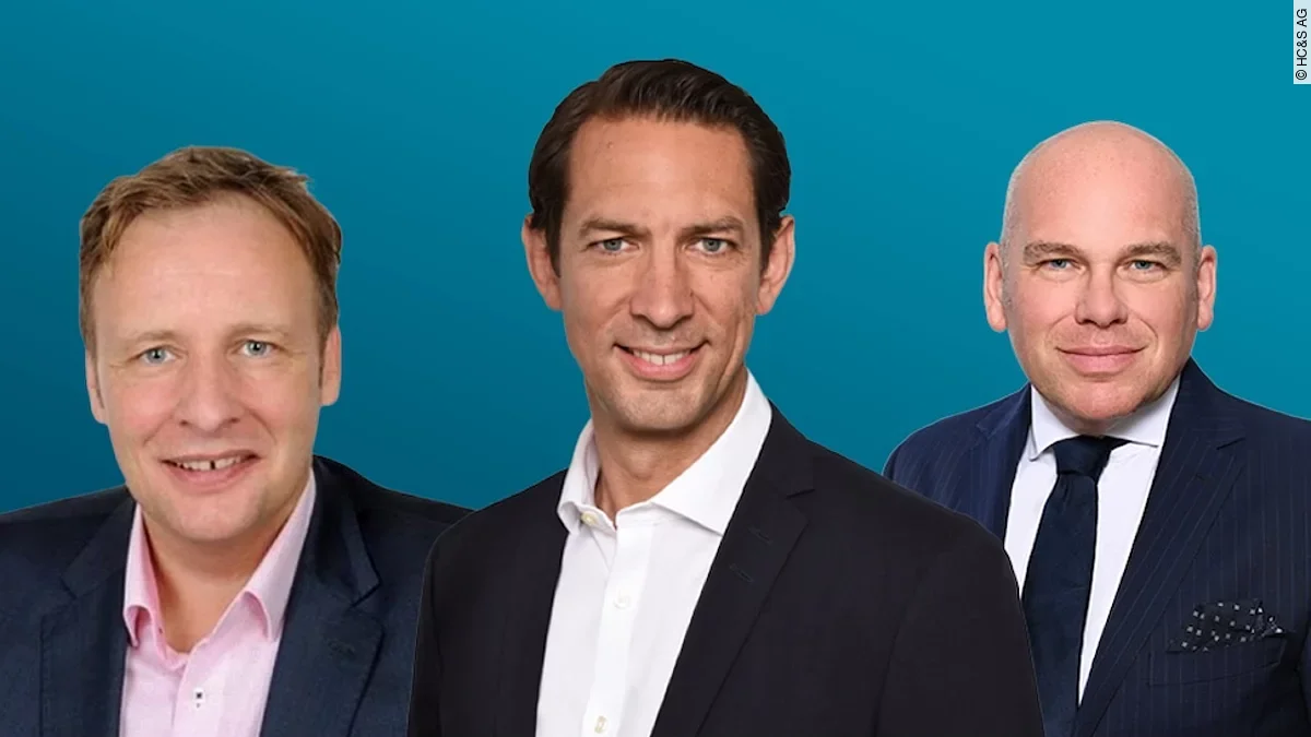HC&S-Vorstände Lars Timm, Marc Heimes, Nicolas Krämer 