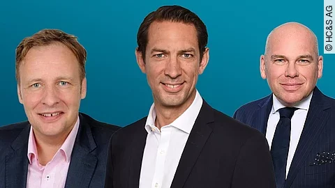 HC&S-Vorstände Lars Timm, Nicolas Krämer, Marc Heimes HC&S-Vorstände Lars Timm, Marc Heimes, Nicolas Krämer