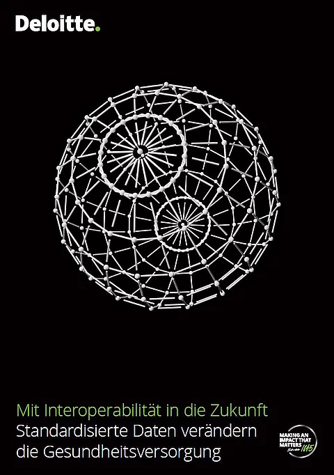Titelbild Whitepaper Interoperabilität Deloitte