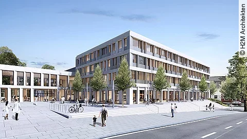 Neubau der Klinik Münchberg Neubau der Klinik Münchberg