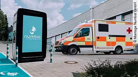 Schnellladeinfrastruktur Sana Kliniken