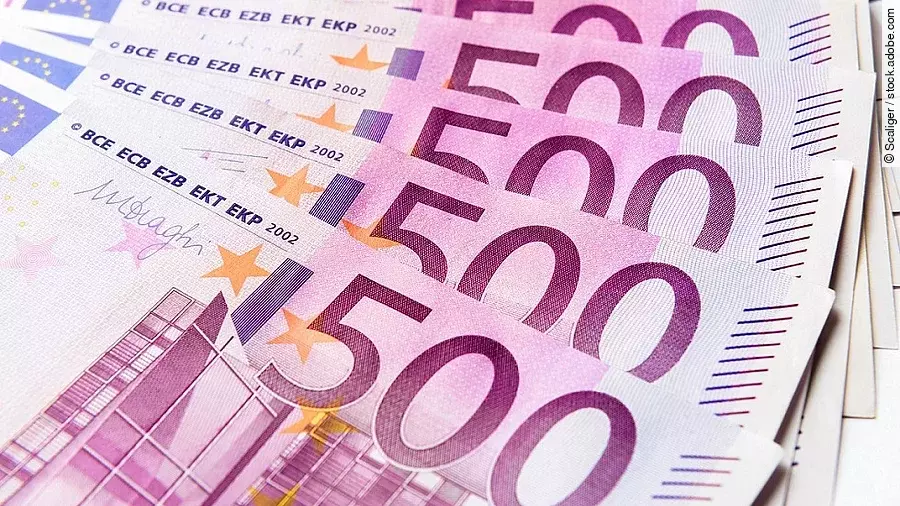 500-Euro-Geldscheine