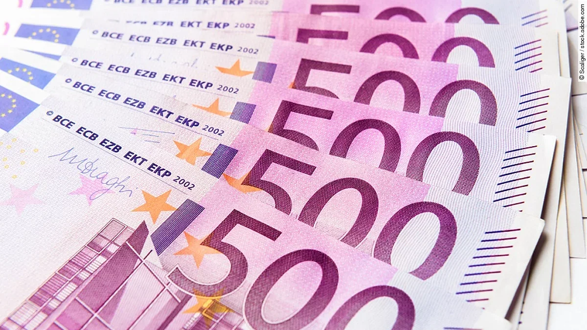 Geldscheine 500-Euro-Geldscheine
