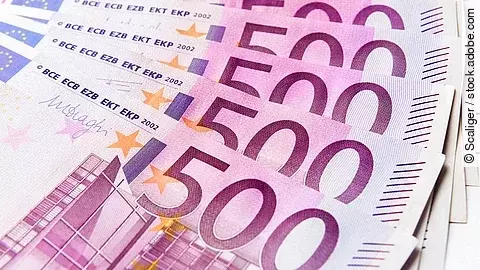 500-Euro-Geldscheine