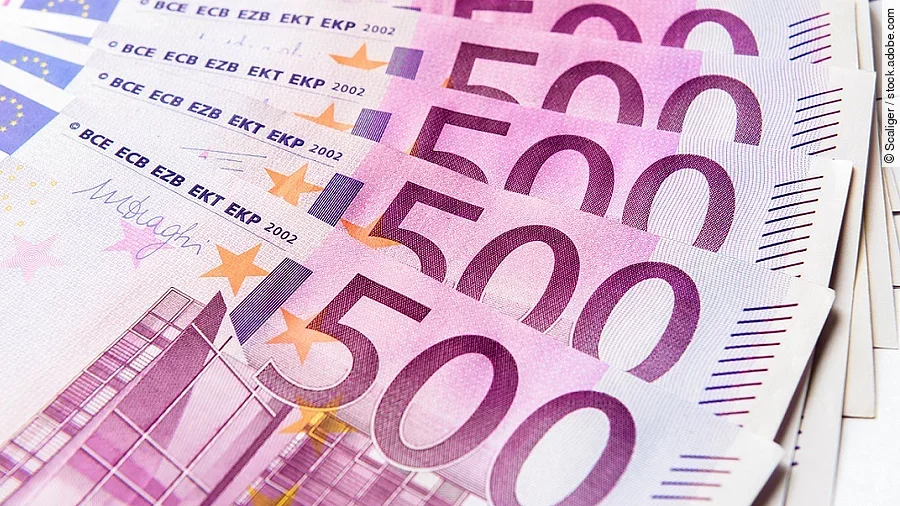 500-Euro-Geldscheine